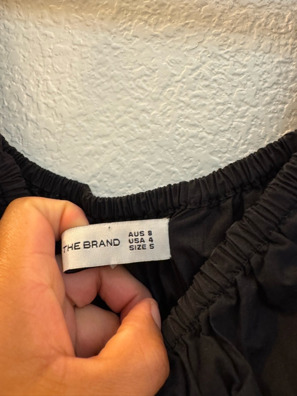 Faithfull the Brand Black Short Puff Sleeve Mini Dress - Picture 9 of 11